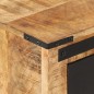 vidaXL Mesita de noche madera maciza de mango 40x40x45 cm vidaXL Mesita de noche madera maciza de mango 40x40x45 cm