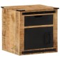 vidaXL Mesita de noche madera maciza de mango 40x40x45 cm vidaXL Mesita de noche madera maciza de mango 40x40x45 cm