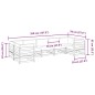vidaXL Set de sofás jardín 7 pzas con cojines madera pino impregnada vidaXL Set de sofás jardín 7 pzas con cojines madera pino impregnada