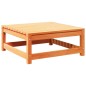 vidaXL Set de sofás jardín 9 pzas con cojines madera pino marrón cera vidaXL Set de sofás jardín 9 pzas con cojines madera pino marrón cera