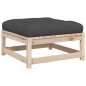 vidaXL Set de sofás de jardín 10 pzas con conjines madera maciza pino vidaXL Set de sofás de jardín 10 pzas con conjines madera maciza pino