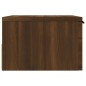 vidaXL Mesita de noche de pared color marrón roble 34x30x20 cm vidaXL Mesita de noche de pared color marrón roble 34x30x20 cm