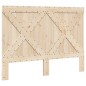 vidaXL Estructura de cama con cabecero madera maciza pino 140x200 cm vidaXL Estructura de cama con cabecero madera maciza pino 140x200 cm
