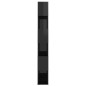 vidaXL Estantería/divisor de espacios negro brillo 60x24x186 cm vidaXL Estantería/divisor de espacios negro brillo 60x24x186 cm