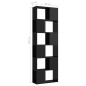 vidaXL Estantería/divisor de espacios negro brillo 60x24x186 cm vidaXL Estantería/divisor de espacios negro brillo 60x24x186 cm