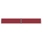 vidaXL Toldo lateral retráctil rojo 140x1000 cm vidaXL Toldo lateral retráctil rojo 140x1000 cm
