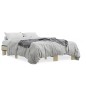 vidaXL Estructura cama madera ingeniería metal roble Sonoma 140x190 cm