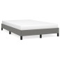 vidaXL Estructura de cama tela gris oscuro 120x190 cm vidaXL Estructura de cama tela gris oscuro 120x190 cm