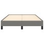 vidaXL Estructura de cama tela gris oscuro 120x190 cm vidaXL Estructura de cama tela gris oscuro 120x190 cm