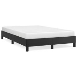 vidaXL Estructura de cama cuero sintético negro 120x190 cm