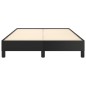 vidaXL Estructura de cama cuero sintético negro 120x190 cm vidaXL Estructura de cama cuero sintético negro 120x190 cm