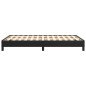 vidaXL Estructura de cama cuero sintético negro 120x190 cm vidaXL Estructura de cama cuero sintético negro 120x190 cm