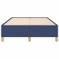 vidaXL Estructura de cama tela azul 120x190 cm vidaXL Estructura de cama tela azul 120x190 cm