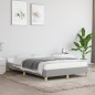 vidaXL Estructura de cama tela gris claro 120x190 cm