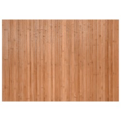 vidaXL Alfombra rectangular bambú color natural 70x100 cm