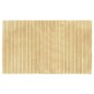 vidaXL Alfombra rectangular bambú color natural claro 60x100 cm vidaXL Alfombra rectangular bambú color natural claro 60x100 cm