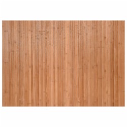 vidaXL Alfombra rectangular bambú color natural 70x200 cm