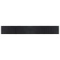 vidaXL Alfombra rectangular bambú negro 60x400 cm vidaXL Alfombra rectangular bambú negro 60x400 cm