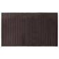 vidaXL Alfombra rectangular bambú marrón oscuro 60x100 cm vidaXL Alfombra rectangular bambú marrón oscuro 60x100 cm