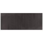 vidaXL Alfombra rectangular bambú marrón oscuro 80x200 cm vidaXL Alfombra rectangular bambú marrón oscuro 80x200 cm