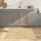 vidaXL Alfombra rectangular bambú color natural claro 100x100 cm vidaXL Alfombra rectangular bambú color natural claro 100x100 cm