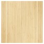 vidaXL Alfombra rectangular bambú color natural claro 100x100 cm vidaXL Alfombra rectangular bambú color natural claro 100x100 cm