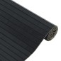 vidaXL Alfombra rectangular bambú negro 100x500 cm vidaXL Alfombra rectangular bambú negro 100x500 cm