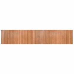 vidaXL Alfombra rectangular bambú color natural 80x400 cm