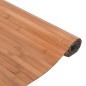 vidaXL Alfombra rectangular bambú color natural 80x400 cm vidaXL Alfombra rectangular bambú color natural 80x400 cm