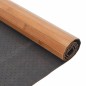 vidaXL Alfombra rectangular bambú color natural 80x400 cm vidaXL Alfombra rectangular bambú color natural 80x400 cm