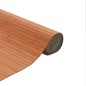 vidaXL Alfombra rectangular bambú marrón 80x100 cm vidaXL Alfombra rectangular bambú marrón 80x100 cm