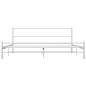 vidaXL Estructura de cama de metal blanca 160x200 cm vidaXL Estructura de cama de metal blanca 160x200 cm