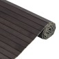 vidaXL Alfombra rectangular bambú marrón oscuro 100x300 cm vidaXL Alfombra rectangular bambú marrón oscuro 100x300 cm