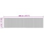 vidaXL Alfombra rectangular bambú color natural 100x400 cm vidaXL Alfombra rectangular bambú color natural 100x400 cm