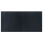 vidaXL Alfombra rectangular bambú gris 100x200 cm vidaXL Alfombra rectangular bambú gris 100x200 cm