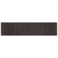 vidaXL Alfombra rectangular bambú marrón oscuro 70x300 cm vidaXL Alfombra rectangular bambú marrón oscuro 70x300 cm