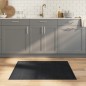 vidaXL Alfombra rectangular bambú gris 80x100 cm vidaXL Alfombra rectangular bambú gris 80x100 cm
