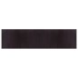 vidaXL Alfombra rectangular bambú marrón oscuro 100x400 cm vidaXL Alfombra rectangular bambú marrón oscuro 100x400 cm