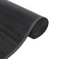 vidaXL Alfombra rectangular bambú gris 100x300 cm vidaXL Alfombra rectangular bambú gris 100x300 cm