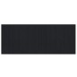 vidaXL Alfombra rectangular bambú negro 80x200 cm vidaXL Alfombra rectangular bambú negro 80x200 cm