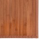 vidaXL Alfombra rectangular bambú marrón 60x400 cm vidaXL Alfombra rectangular bambú marrón 60x400 cm