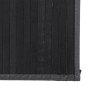 vidaXL Alfombra rectangular bambú negro 80x300 cm vidaXL Alfombra rectangular bambú negro 80x300 cm