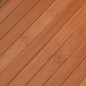 vidaXL Alfombra rectangular bambú marrón 100x300 cm