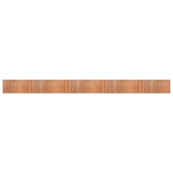 vidaXL Alfombra rectangular bambú color natural 80x1000 cm