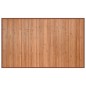 vidaXL Alfombra rectangular bambú color natural 60x100 cm vidaXL Alfombra rectangular bambú color natural 60x100 cm