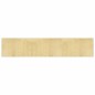 vidaXL Alfombra rectangular bambú color natural claro 60x300 cm vidaXL Alfombra rectangular bambú color natural claro 60x300 cm