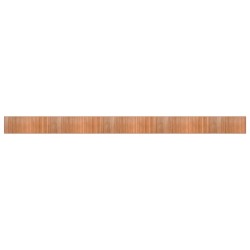 vidaXL Alfombra rectangular bambú color natural 70x1000 cm