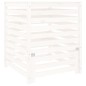 vidaXL Compostador de madera maciza de pino blanco 82,5x82,5x99,5 cm vidaXL Compostador de madera maciza de pino blanco 82,5x82,5x99,5 cm