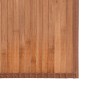vidaXL Alfombra rectangular bambú color natural 80x400 cm vidaXL Alfombra rectangular bambú color natural 80x400 cm