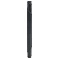 vidaXL Alfombra redonda bambú negro 80 cm